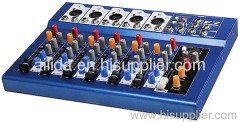 7 Channel +48V Phantom Power F7 Audio Mixer