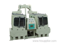 gravity paddy separator with double body