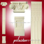 Pedestals, Pilasters, Columns, Top caps, Pedestals, Columns capital, Column bases, Pediments, Architectural columns