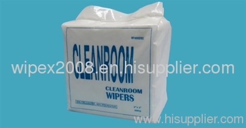 Industry wipes polycellulose cleamroom wipes