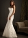 Newest White Strapless Wedding dresses