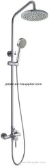 Luxurious stainless steel shower column set