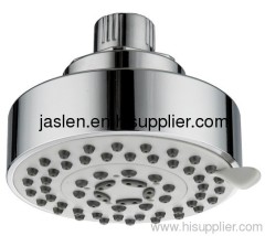 Three function plastic shower head