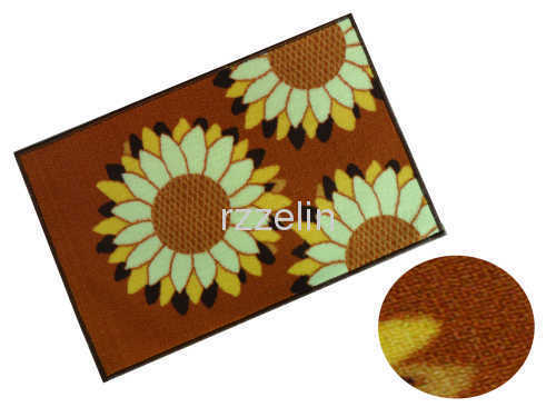 polyester printed rugs mats