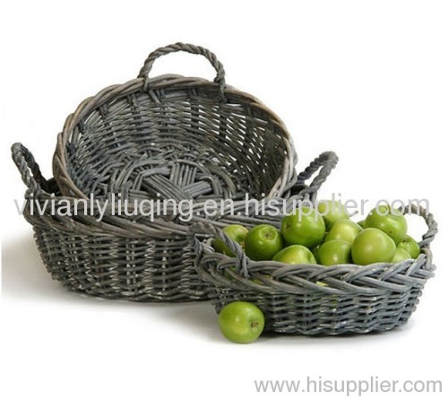 fruit wicker basket