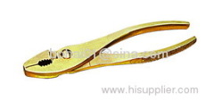 Non sparking slip joint plier,adjustable combination pliers,anti spark combination pliers