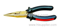 Long nose plier,long flat nose plier,nipper pliers,sharp-nose pliers,non sparking long nose pliers