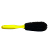 yellow handle tyre brush