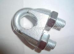 galvanized wire rope clip