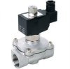 Normally Open Electromagnetic Solenoid Water Valve Stainless 2 Way Direct Drive Large Aperture