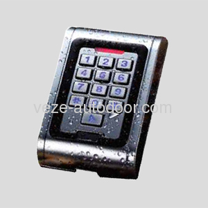 sliding door water-proof access keypad