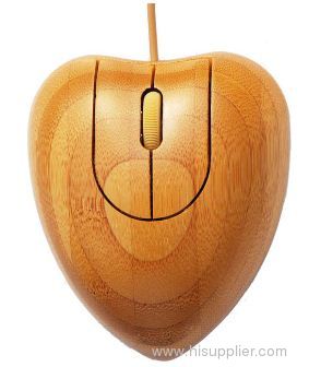 100% nature bamboo PC accessories mouse