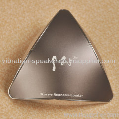triangle vibrating speaker with metal shell,CE ROHS FCC standard