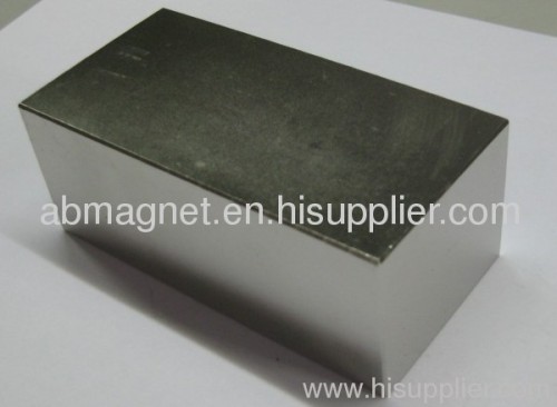 big block permanent magnet