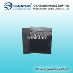 Non-asbestos reinforced rubber sheet