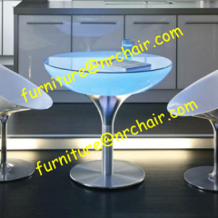 Acrylic LED lounge table