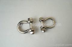 stainless steel bolt anchor shackle