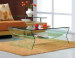 hot bending glass coffee table