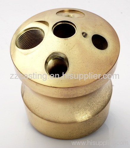 Oxygen bottle closures Forging Brass CNC fittings