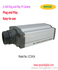 H.264 Plug and Play IP Camera