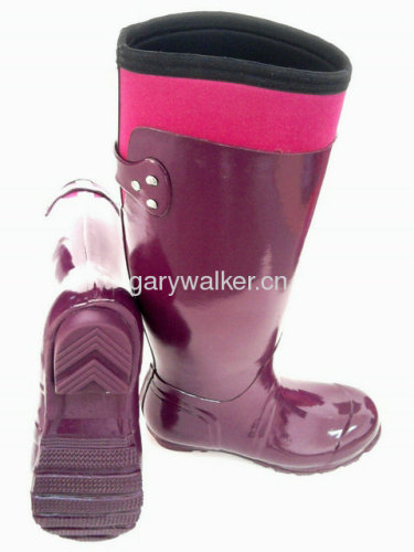 Neoprene rubber boots