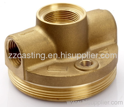 Brass casting CNC brass fittings