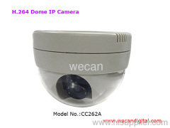 H.264 Megapixel Dome IP Camera