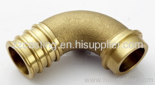 Brass elbow Casting connector