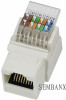 Cat5e 8P8C Unshielded Tooless Keystone Jack