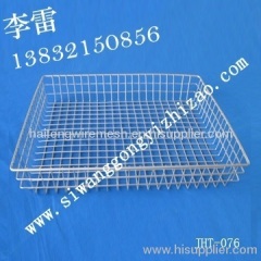 welded wire mesh metal washing basket