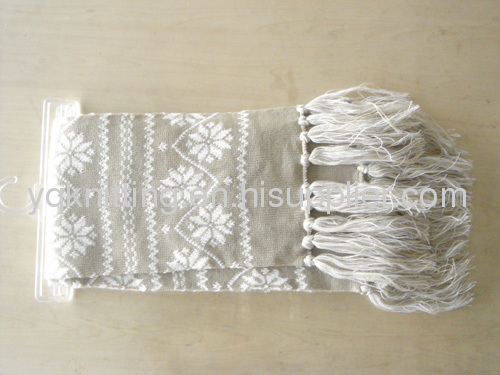 Costom knitted scarf