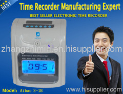 Electronic Time Recorder AIBAO S-1B