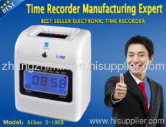 Electronic Time Recorder AIBAO S-180B