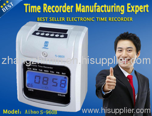 Electronic Time Recorder AIBAO S-960B