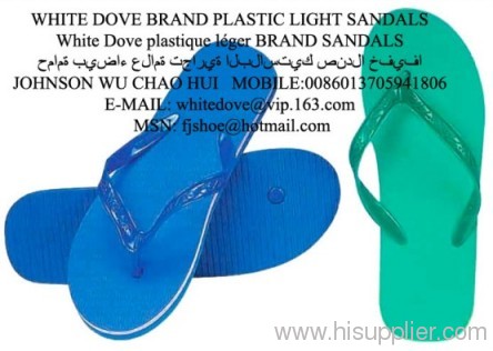 2012 fashion plain PVC/PE slippers flip flops