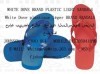 most popular PVC/PE beach flip flop slippers