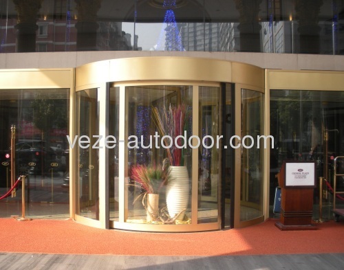 Luxury automatic revolving door