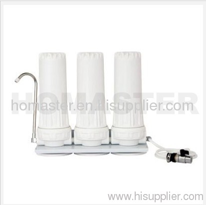 Triple Table top Water Filter