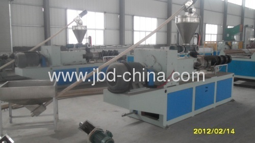 PVC door and window profile extrusion line