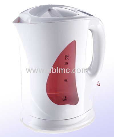 1.7L pink water kettle