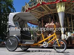 ELECTRIC pedicab rickshaw