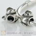 european Silver Happy Bird Charm Beads