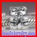 925 Sterling Silver Panda Animal Charms