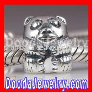 925 Sterling Silver Panda Animal Charms