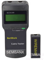 Multi-function LCD cable tester for network