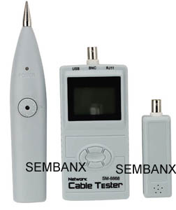 Multi-function calbe tester with Net echo toner