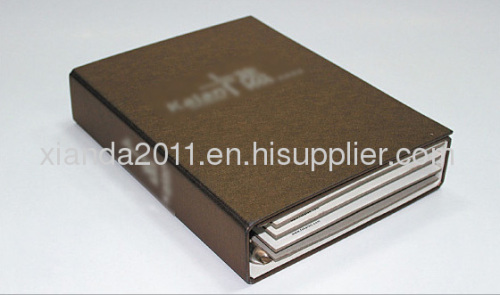 Sample book/catalogue for mosaic and tile