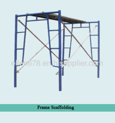 construction scaffolding frame