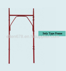 construction scaffolding frame