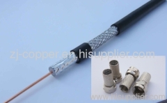 RG6 coaxial cable for HDTV CCTV CATV